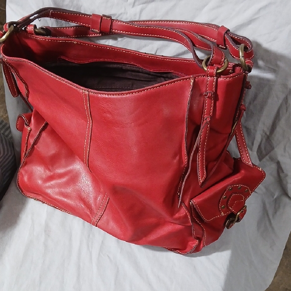 emilie m. Handbags - emilie m. Red Leather Purse